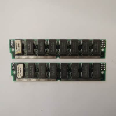 SIMM lot 2 pcs 4 MB RAM 8MB Memory PSR Yamaha Ensoniq EMU AKAI Kurzweil sampler