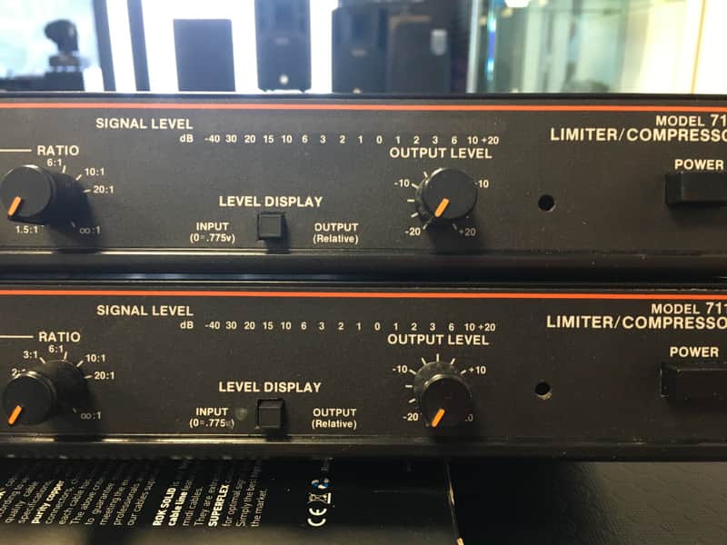 JBL /UREI 7110 Limiter/Compressor Pair | Reverb