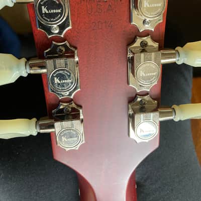 Gibson ES 335  Satin W/Upgrades Only 7.9 LBS. image 5