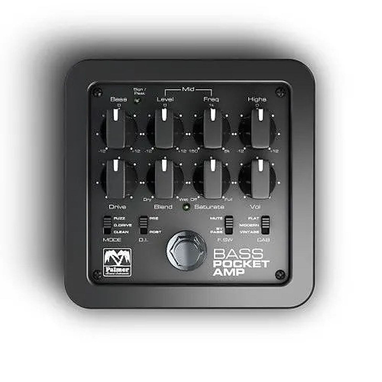 Palmer BASS POCKET AMP ベース プリアンプ Palmer Pocket Amp Bass Preamp | Reverb