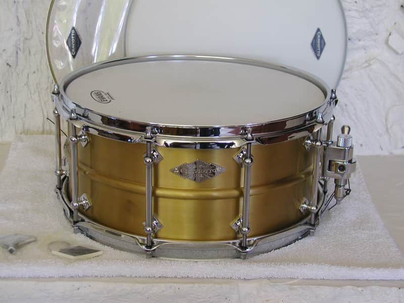 Craviotto AK Brass Snare Drum - 14 x 6.5 Masters Metal, 2013 – Excellent Condition - #40 of 60 image 1