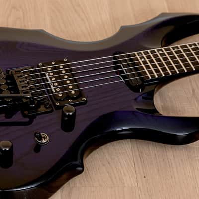 2000 ESP Forest-GT Electric Guitar See Thru Purple Japan w/ Seymour Duncan SHR-1 & TB-4 image 6