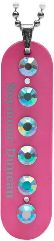 SEYMOUR DUNCAN NECKLACE BOBBIN METAL RED image 1