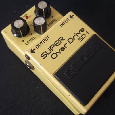 BOSS SD-1 SUPER Over Drive 1981年製 Boss SD-1 Super Overdrive 1981 - 1988 Made In Japan | Reverb