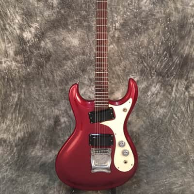 Mosrite of Canada Mark I  Prototype 1990 cranberry red image 4