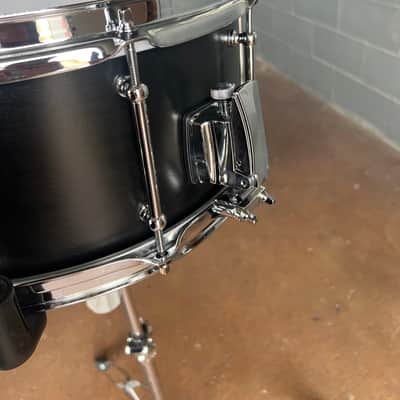 SJC Drums 6.5x14" Tour Series Maple Snare Drum in Matte Black image 4
