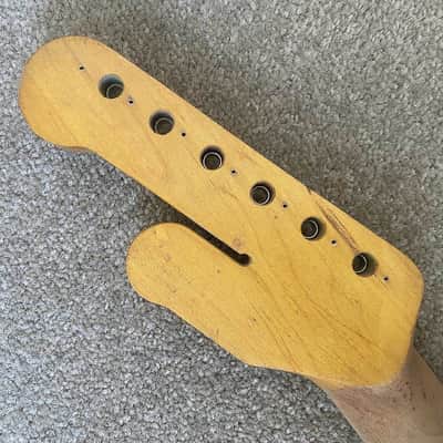 Maple Wood Electric Guitar Neck, Rosewood Fingerboard, Defected Truss Rod image 6