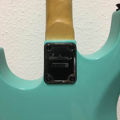 Jackson Strat Seafoam Green image 5