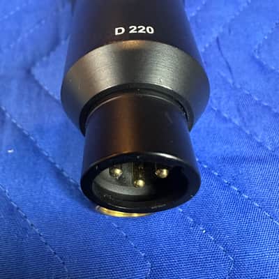 AKG D220 1990s - Matte Black image 2