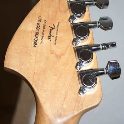 Starcaster Strat By Fender 6 String Electric Guitar With Gig Bag image 10