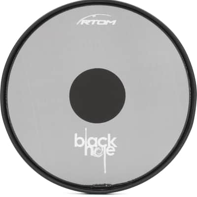RTOM Black Hole Snap-on Mesh Practice Pad - 13-inch image 1