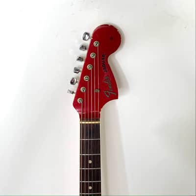 Fender Jaguar 1966 - Candy Apple Red Matched Headstock image 10