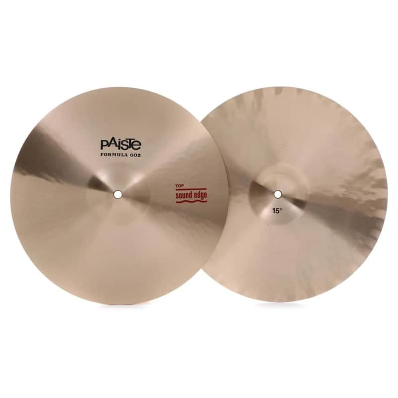 Paiste 15" Formula 602 Sound Edge Hi-Hats *USA Small Business* image 1