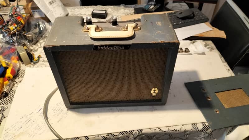 Goldentone 5w 1960 - grey tolex image 1