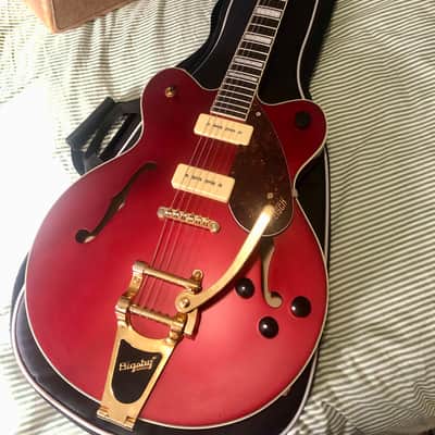 Gretsch G2622TG-P90 Limited Edition Streamliner Center Block P90 with Bigsby 2019 - Candy Apple Red image 6