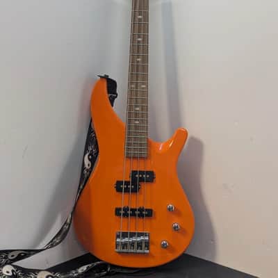 Mitchell MB100OR Short-Scale Solidbody Electric Guitar - Orange image 1