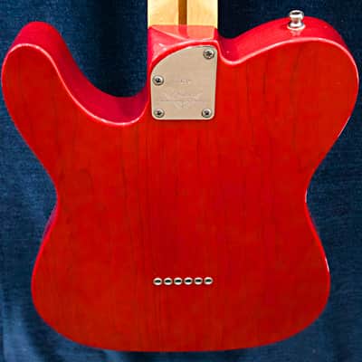 Fender Custom Shop Deluxe Telecaster 2012 – Quilted Maple Top Candy Red image 12