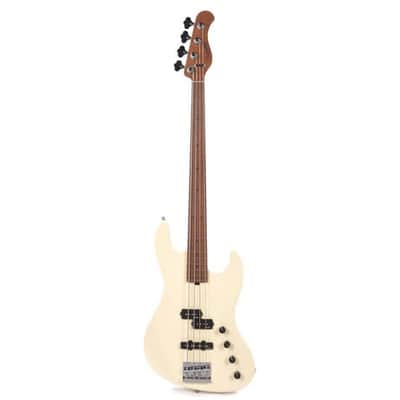 Sadowsky MetroExpress 21 Fret Verdine White Signature 4 String Olympic White High Polish Morado Board image 8
