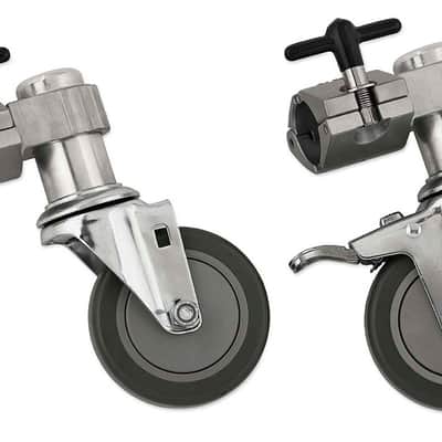 DW 9000 Series Rack Casters (Pair) (DWCPRKCAST) image 2