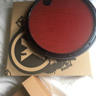 XYMOX 14" Reserve Snare Drum Pad Red Kelvar/Carbon Hybrid image 1