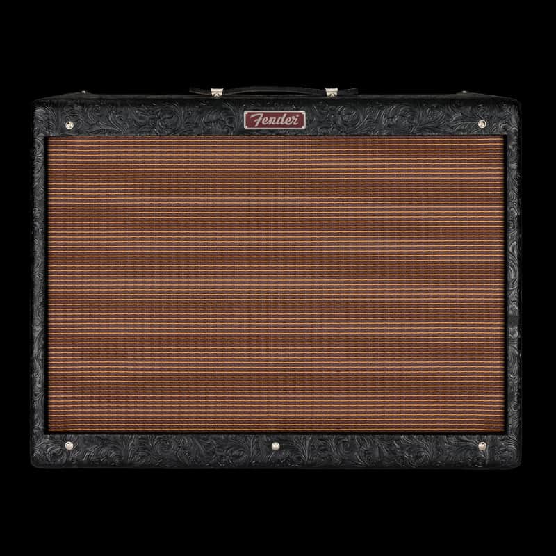 Fender Limited Edition 30th Anniversary Hot Rod Deluxe Black Western Guitar Amp Combo image 1