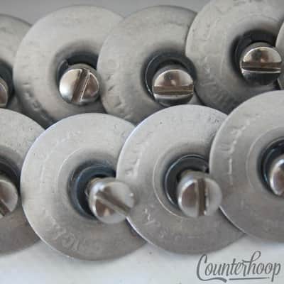 Slingerland 10x Radio King Lugs Bass Drum Nickel Stamped Alum.Washers Vintage50s image 4