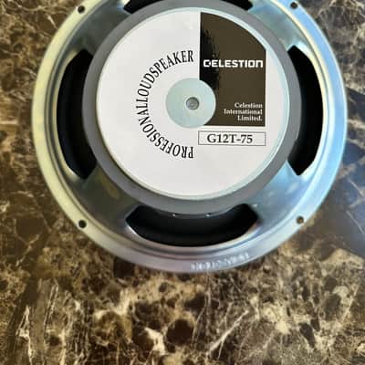 Celestion T3760 G12T-75 12" 75-Watt 16 Ohm Replacement Speaker Silver image 2