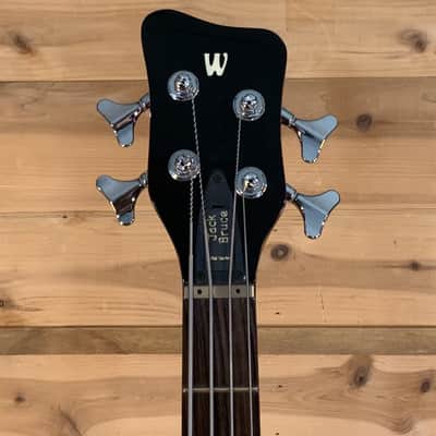 Warwick 2012 Jack Bruce Artist Series 4-String Electric Bass USED - Burgundy Red Stain image 3
