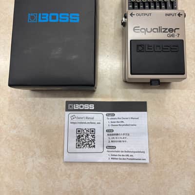Boss GE-7 Equalizer (Black or Silver Label) 1997 - Present - Grey image 7