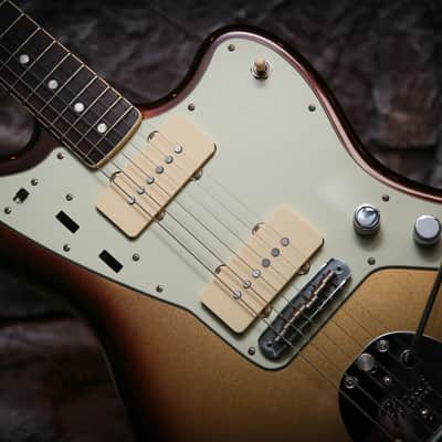2023 Fender American Ultra Jazzmaster Mocha Burst CREAMERY PICKUPS image 9
