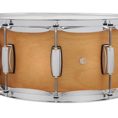 Gretsch Drums Birch Snare Drum – 6.5 inches x 14 inches, Satin Natural image 4