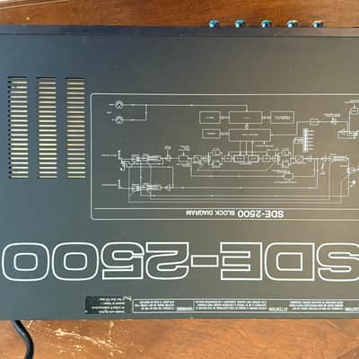 Roland SDE-2500 MIDI Digital Delay 1985 - 1989 - Black image 6