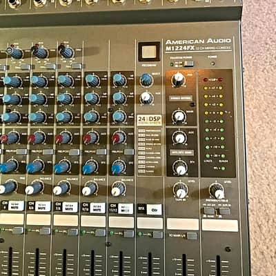 American Audio M1224FX 12 channel mixing console image 12