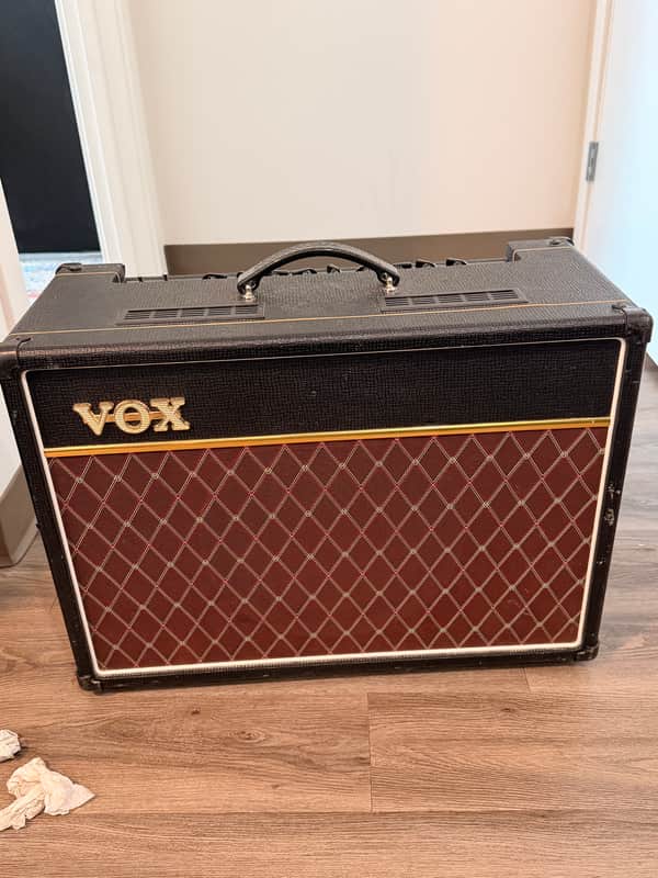 Vox AC15C1 Custom Limited Edition 2-Channel 15-Watt 1x12" Guitar Combo 2018 - Black & Tan Bild 1