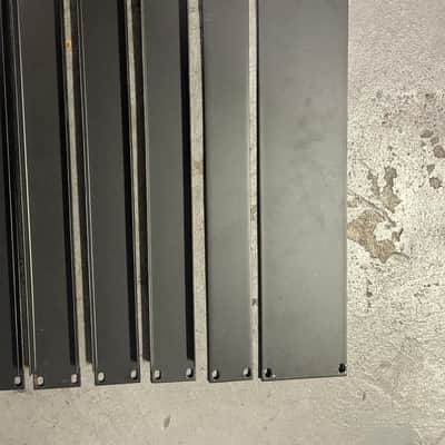 Middle Atlantic 8 RACK PANELS steel LOT 2010 - Black image 5