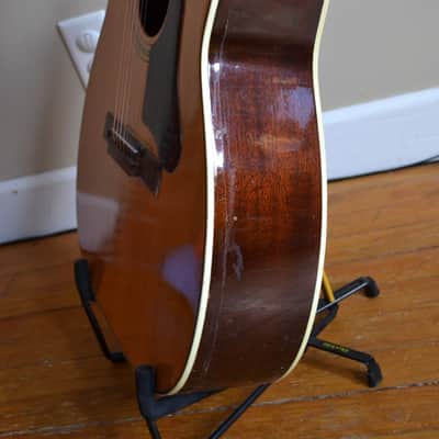 Vintage 1962 Regal R235 Jumbo Acoustic Guitar Harmony Made Sovereign H1260 image 7