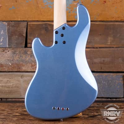 Lakland Skyline DJ-4 Darryl Jones Signature 4-String with Rosewood Fretboard 2002 - 2018 - Lake Placid Blue image 2