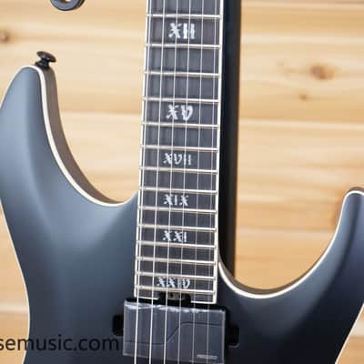 Schecter C-1 SLS Elite Evil Twin - Satin Black image 3