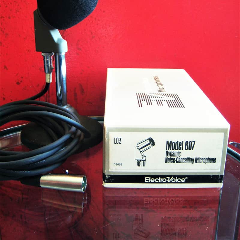 1960s Electro-Voice 607 Differential Dynamic MIcrophone Painted