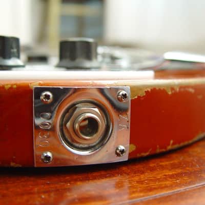 1986 Rickenbacker 4001 V63 Fireglo Finish LEFT HANDED w/ PMC Option - RARE w/ Orig. Maxima Strings! image 8