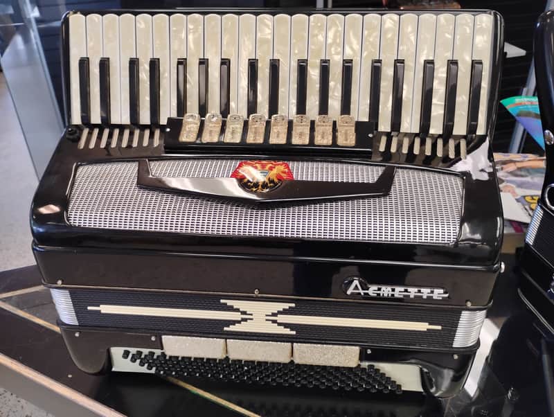 Acmette Piano Accordion w/Custom Musette image 1
