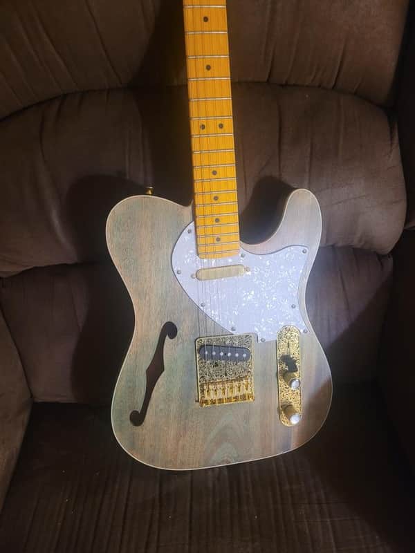 Ts Custom Semi Hollow Body Telecaster 2026 - Natural wood image 1