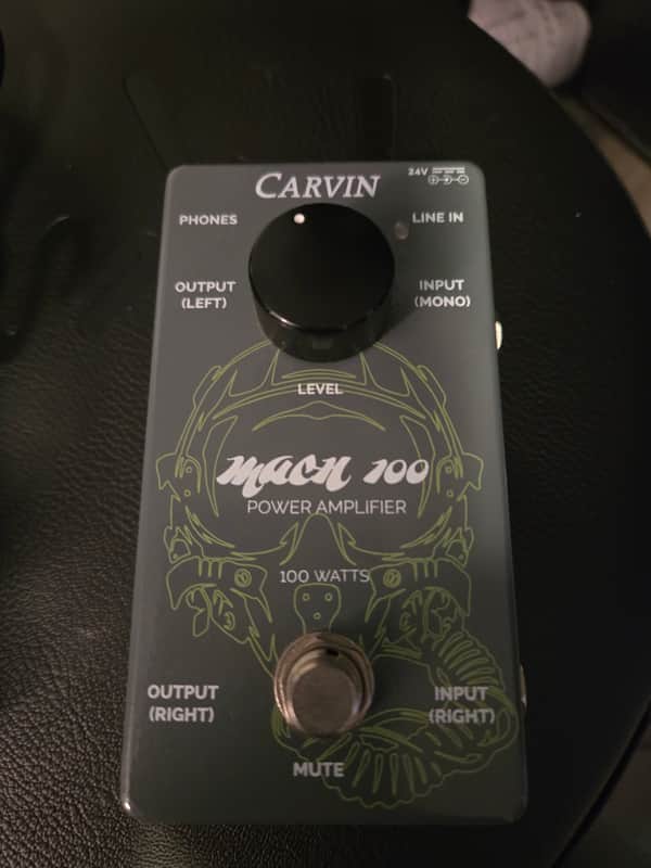 Carvin Mach 100 power amp