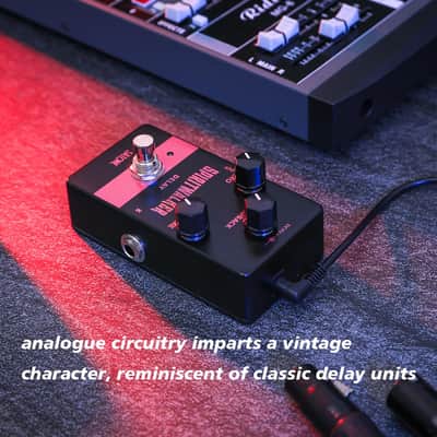 Satone Delay Guitar Pedal,Spritwalker Electric Guitar Effect Pedal Delay DC 9V Mini Analog Delay Pedal True Bypass image 4