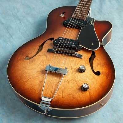 Godin 5th Avenue CW Kingpin II P90 Vintage Burst SF Electric Guitar No Bag/Case image 1