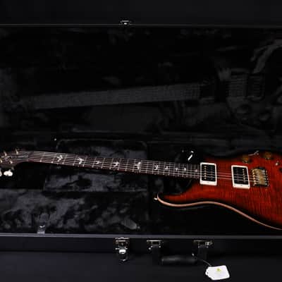 MINT PRS Paul Reed Smith Custom 24 Piezo 10-Top Guitar, Rosewood Fretboard, Fiery Red Wrap Burst 281 image 6