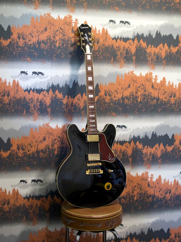 Epiphone B.B. King Lucille Ebony 1997 - 2019 | Reverb Canada