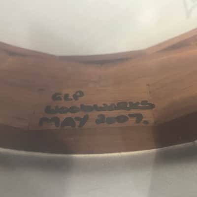 GLP Woodworks – Mark Schulman Collection – 5x14" Stave Bubinga Snare Drum, 2007 Natural image 21