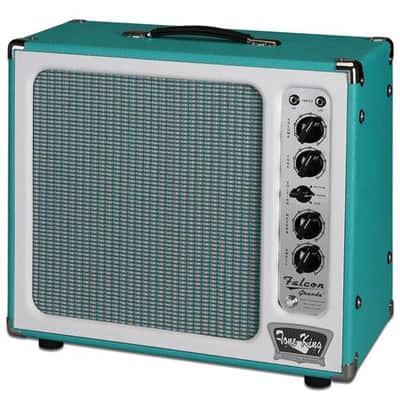 Tone King Falcon Grande Guitar Amplifier Combo 1x12 20 Watts Turquoise image 2