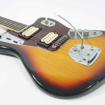 [SALE Ends June 22] Fender Kurt Cobain Road Worn Jaguar Sunburst Signature Model Lacquer Relic 2014 MEXICO image 4